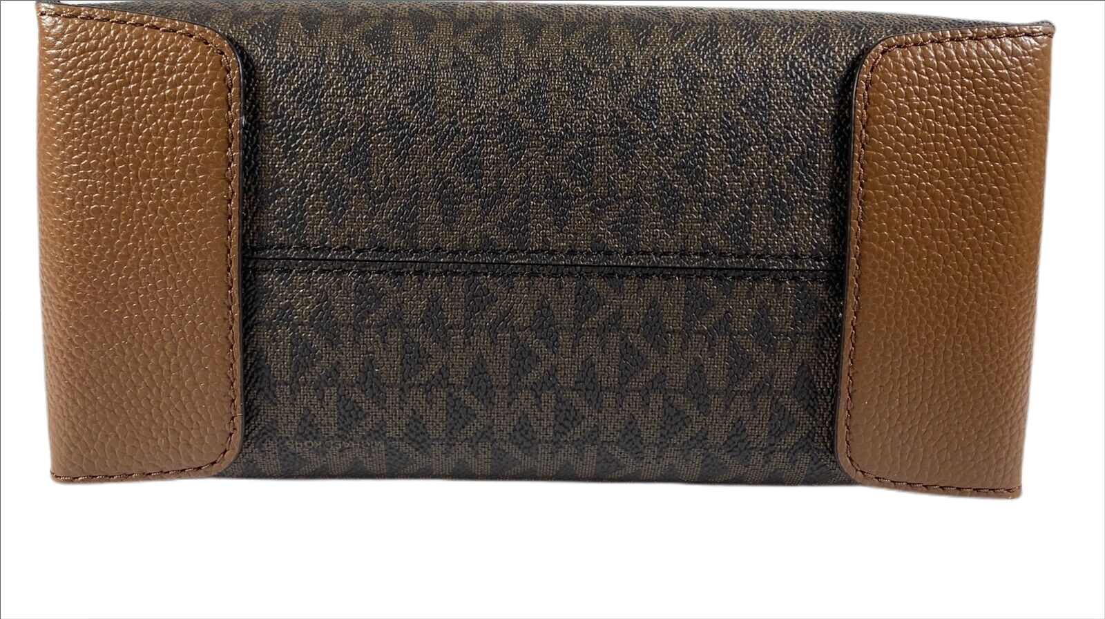 Michael Kors Mercer Brown Medium Messenger Leather Bag