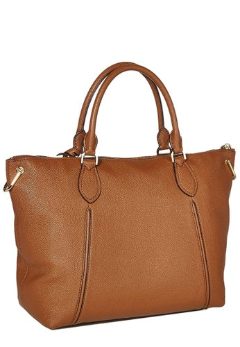 Michael Kors Sierra Medium Leather Messenger Bag