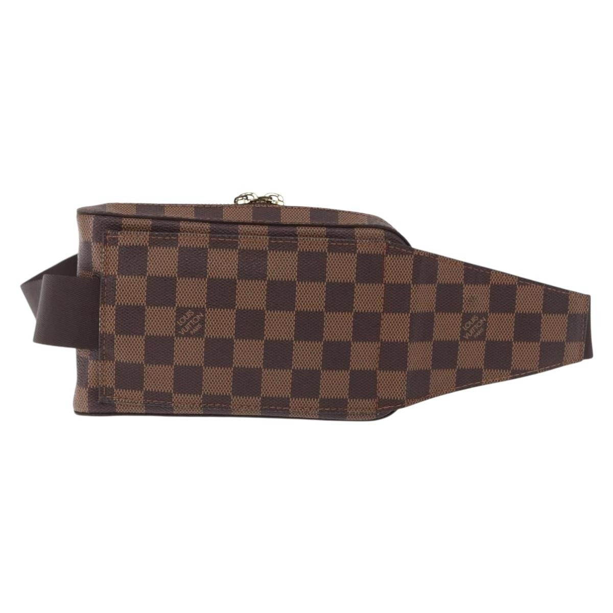 Louis Vuitton Geronimos Damier Brown Canvas Clutche & Pouche Bag (Pre-Owned)