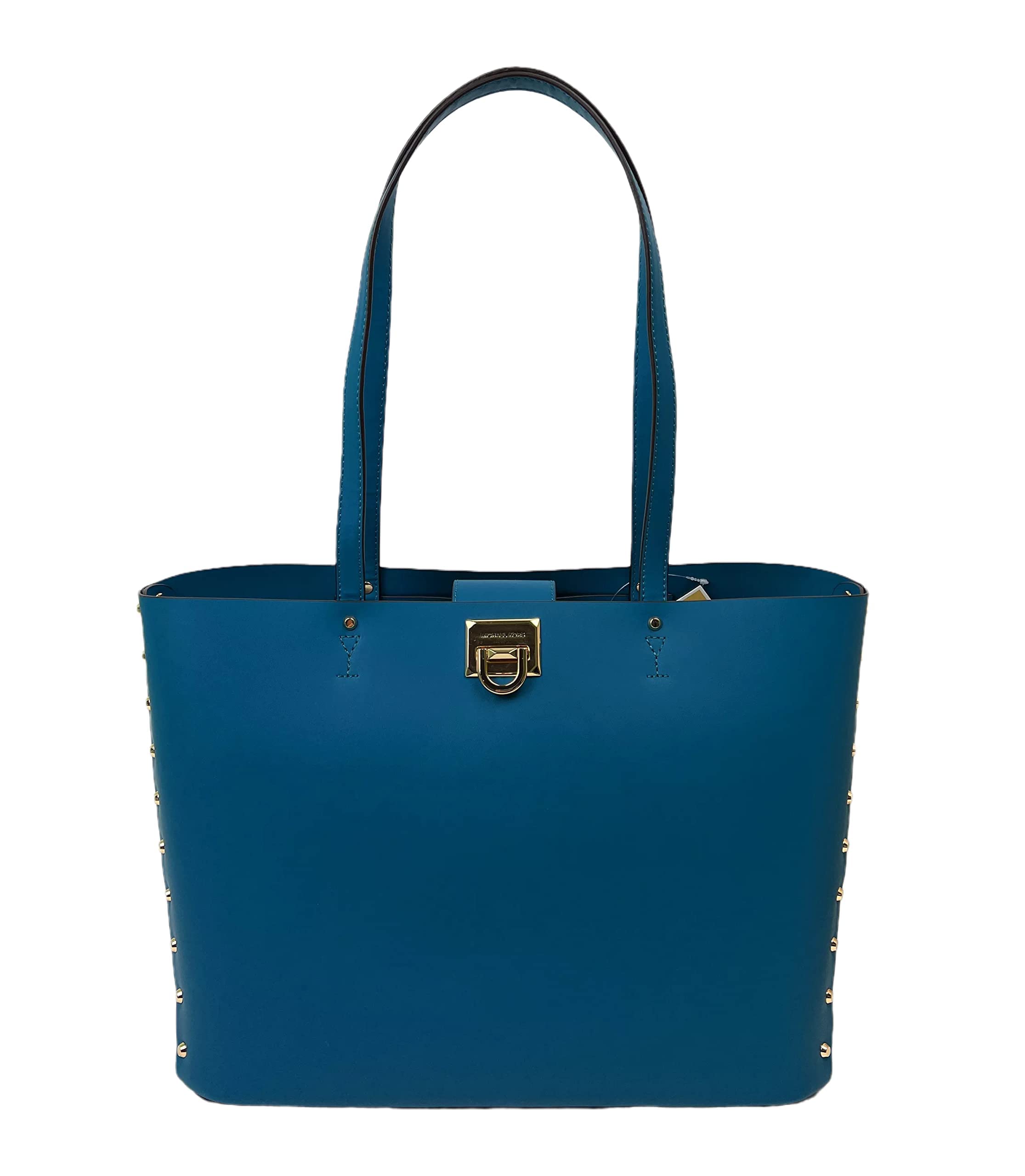 Michael Kors Women's Manhattan Smooth Leather Shoulder Tote Bag
