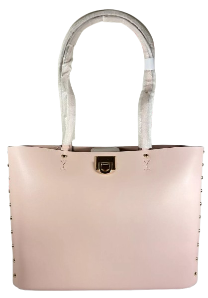 Michael Kors Women's Manhattan Smooth Leather Shoulder Tote Bag