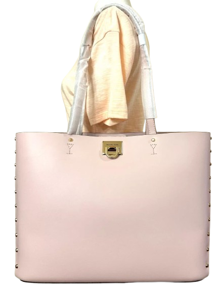 Michael Kors Women's Manhattan Smooth Leather Shoulder Tote Bag