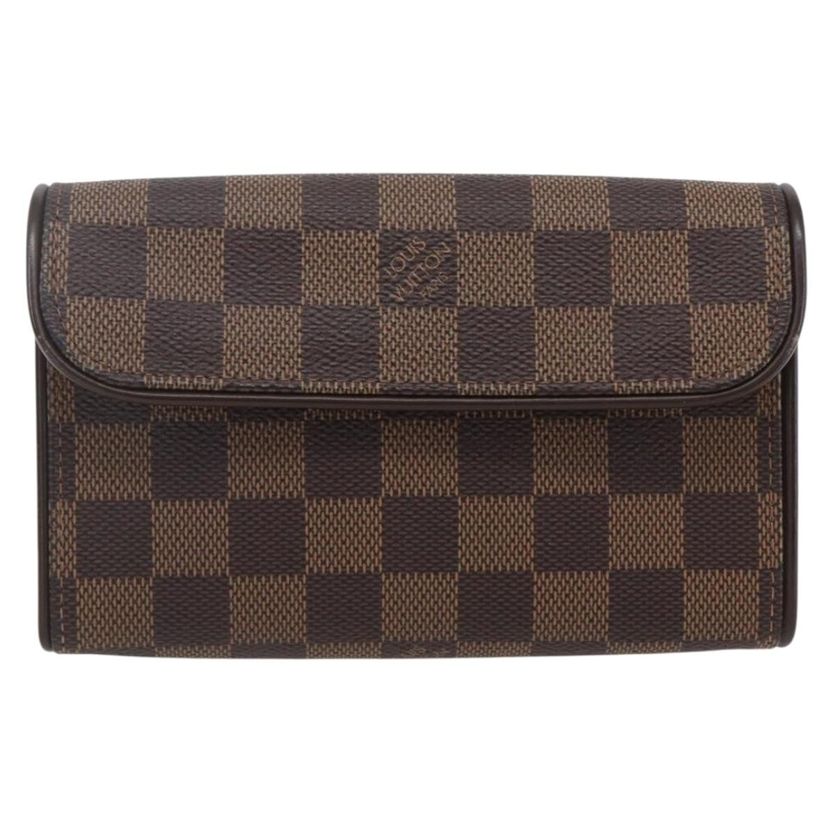 Louis Vuitton Florentine Waist Monogram Canvas Brown Canvas Handbag (Pre-Owned)