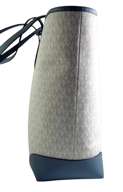 Michael Kors Eva MK Signature PVC Nylon Large tote with Pouch