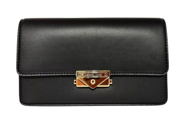 MICHAEL KORS CECE MEDIUM VEGAN LEATHER SHOULDER CROSSBODY CLUTCH