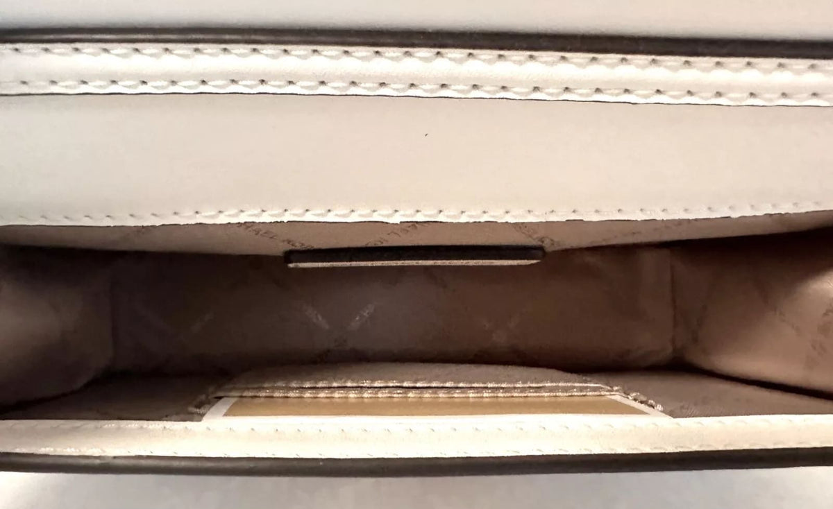 MICHAEL KORS CECE MEDIUM VEGAN LEATHER SHOULDER CROSSBODY CLUTCH