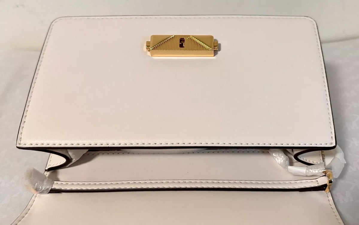 MICHAEL KORS CECE MEDIUM VEGAN LEATHER SHOULDER CROSSBODY CLUTCH