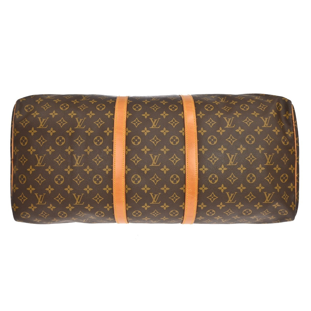 Louis Vuitton Keepall Monogram Canvas Brown Canvas Travel Bag Bag (Pre-Owned)