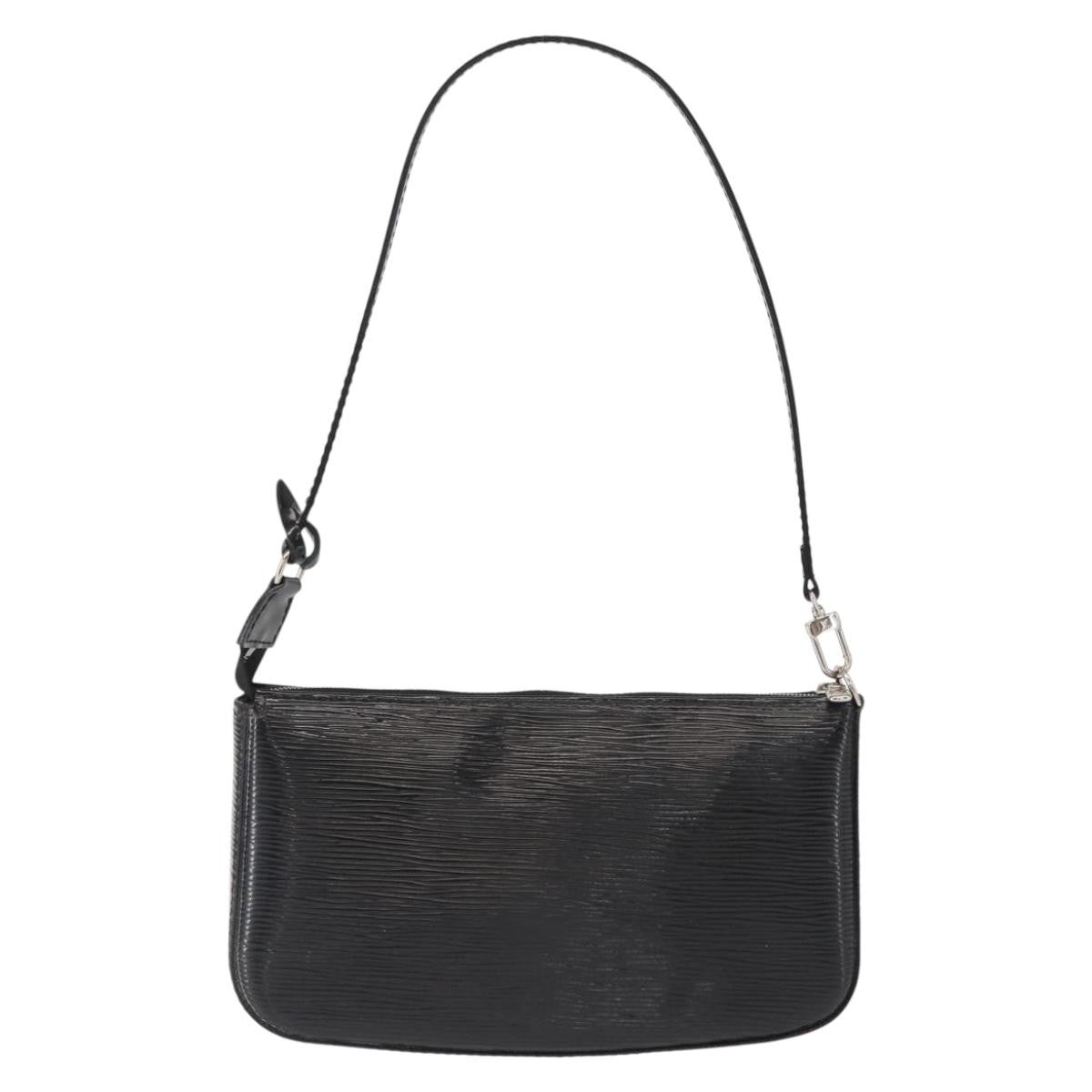 Louis Vuitton Pochette Accessoires Nm Electric Epi Leather Black Leather Clutche & Pouche Bag (Pre-Owned)