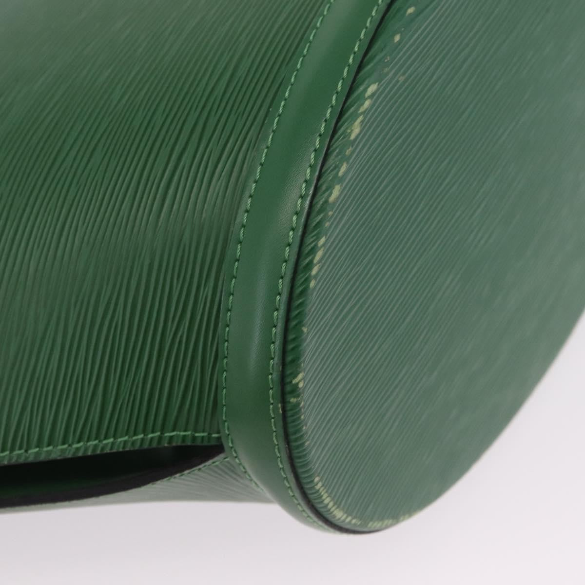 Louis Vuitton Saint Jacques Epi Leather Green Leather Handbag (Pre-Owned)