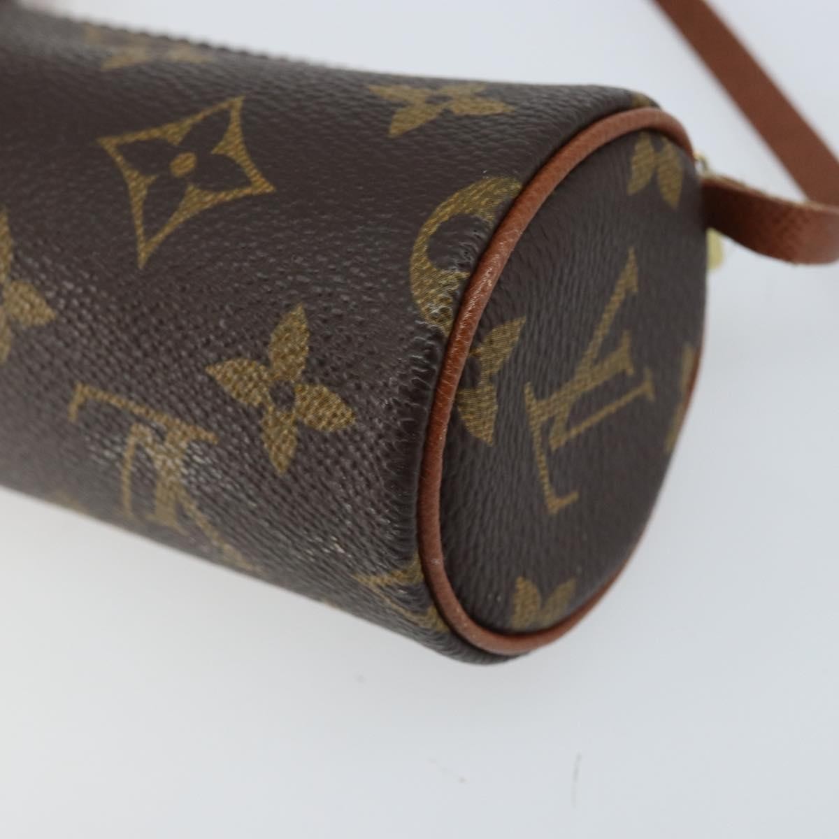 Louis Vuitton Papillon Pochette Monogram Canvas Brown Canvas Clutche & Pouche Bag (Pre-Owned)