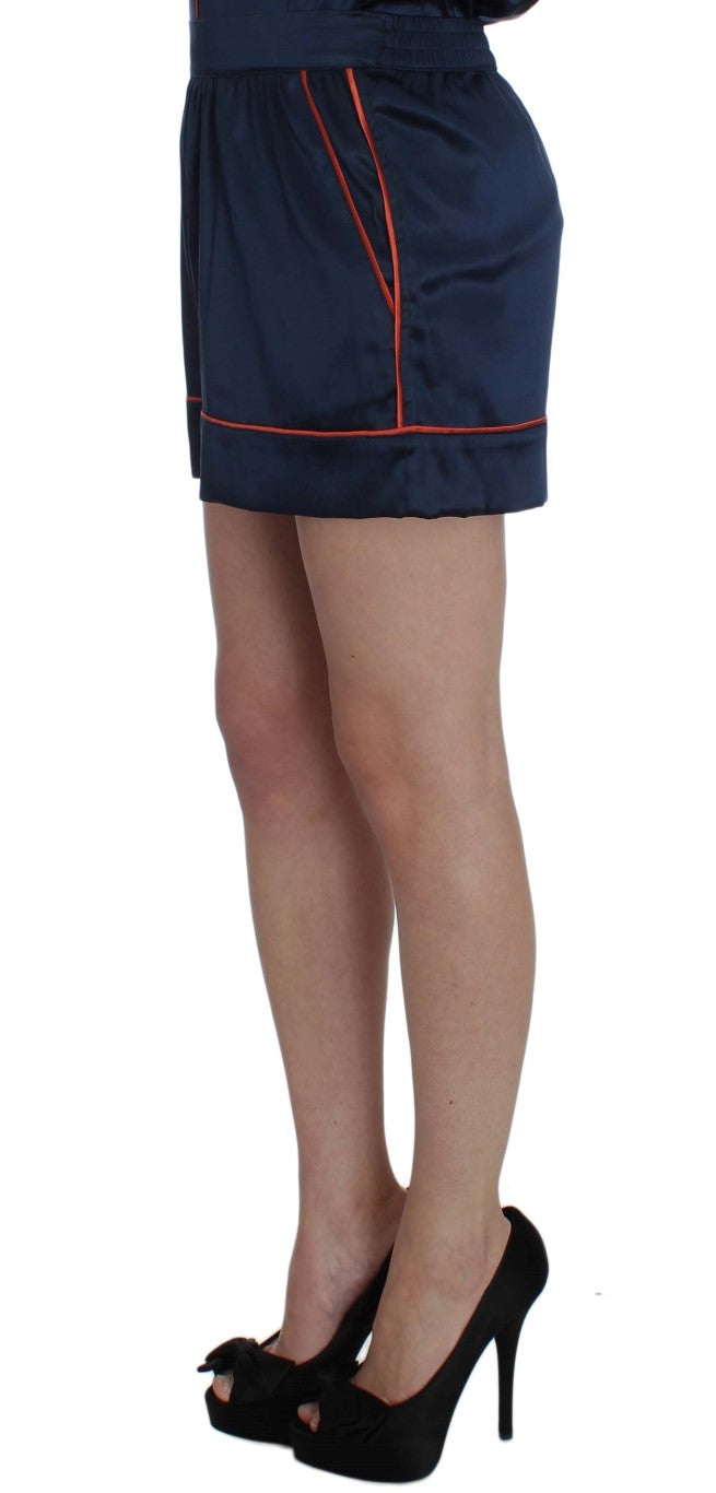 Dolce & Gabbana Elegant Silk Stretch Mini Women's Shorts