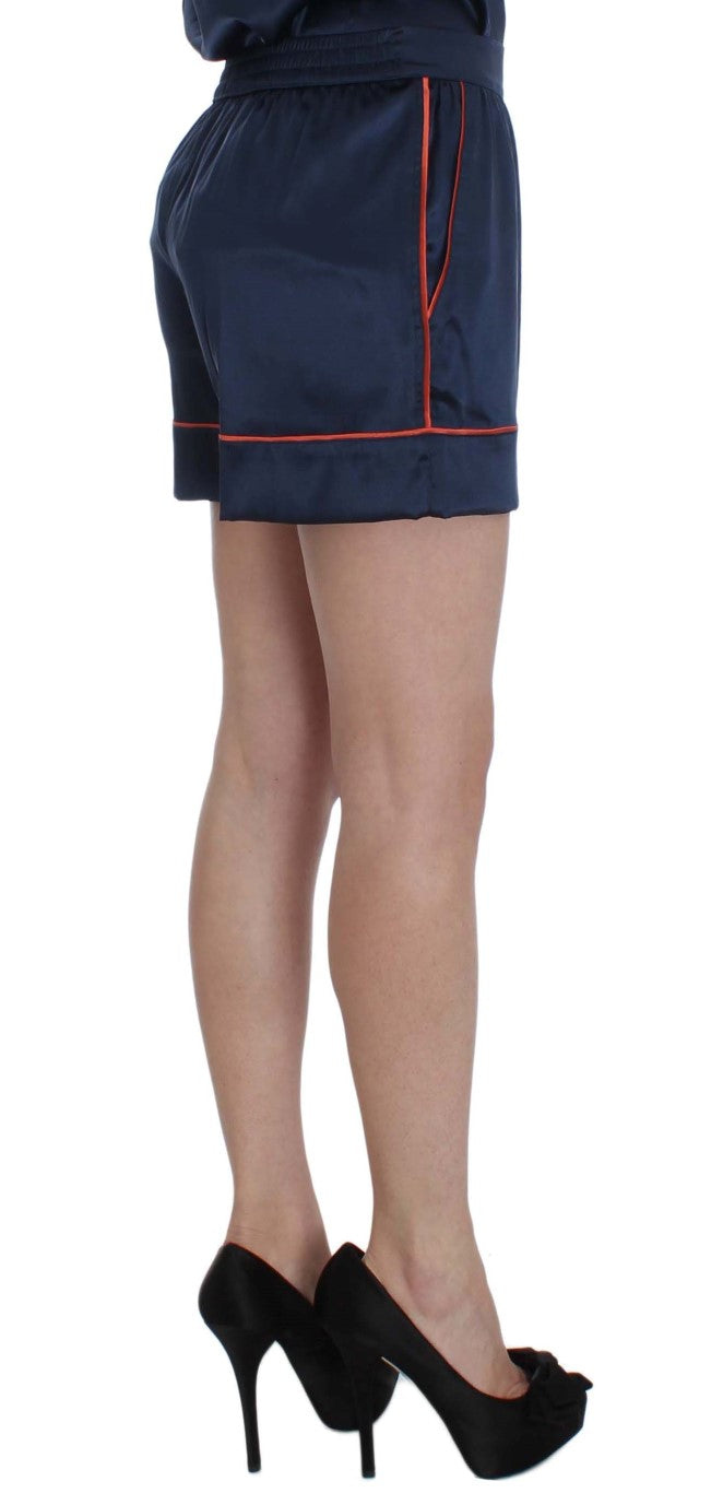 Dolce & Gabbana Elegant Silk Stretch Mini Women's Shorts