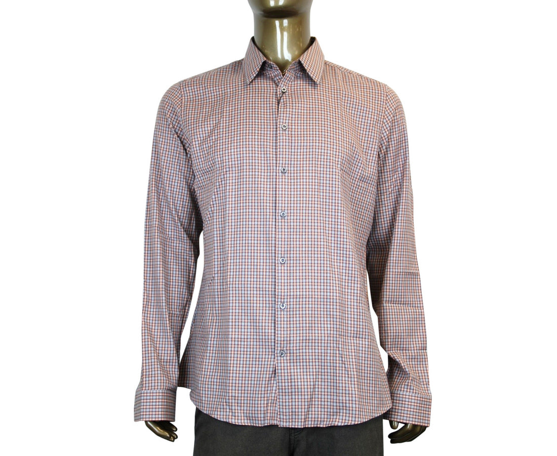 Gucci - Men's Dress Slim Fit Check 307648 7577 Casual Shirt