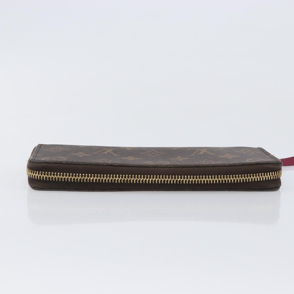 Louis Vuitton Clemence Monogram Canvas Brown Canvas Wallets Accessory (Pre-Owned)
