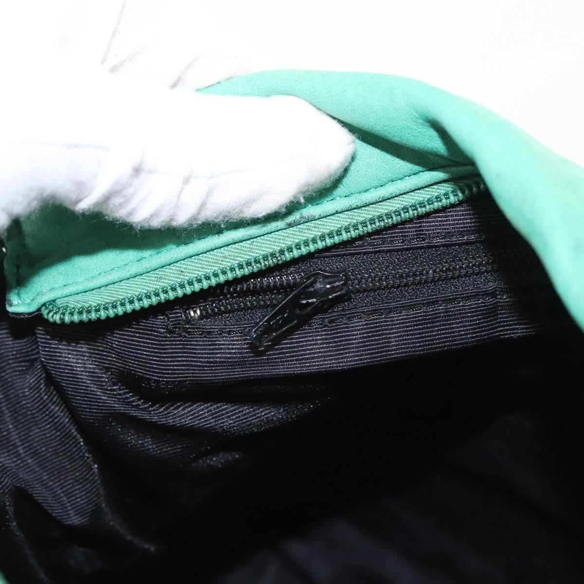 Loewe Vintage Leather Green Leather Shoulder Bag Bag (Pre-Owned)