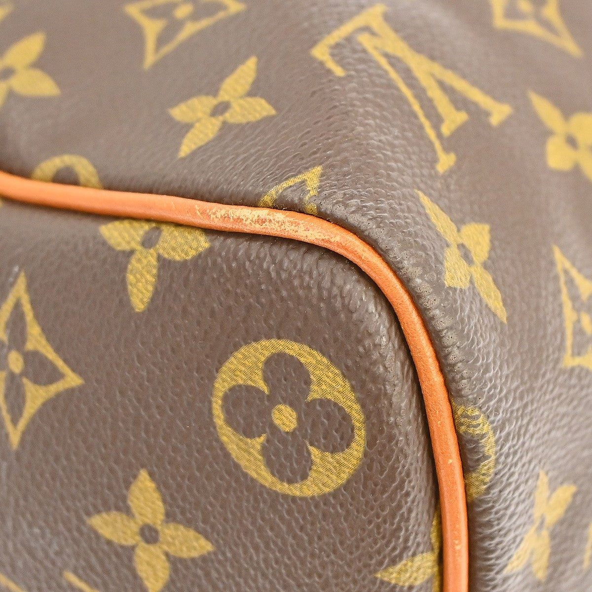 Louis Vuitton Keepall Monogram Canvas Brown Canvas Travel Bag Bag (Pre-Owned)