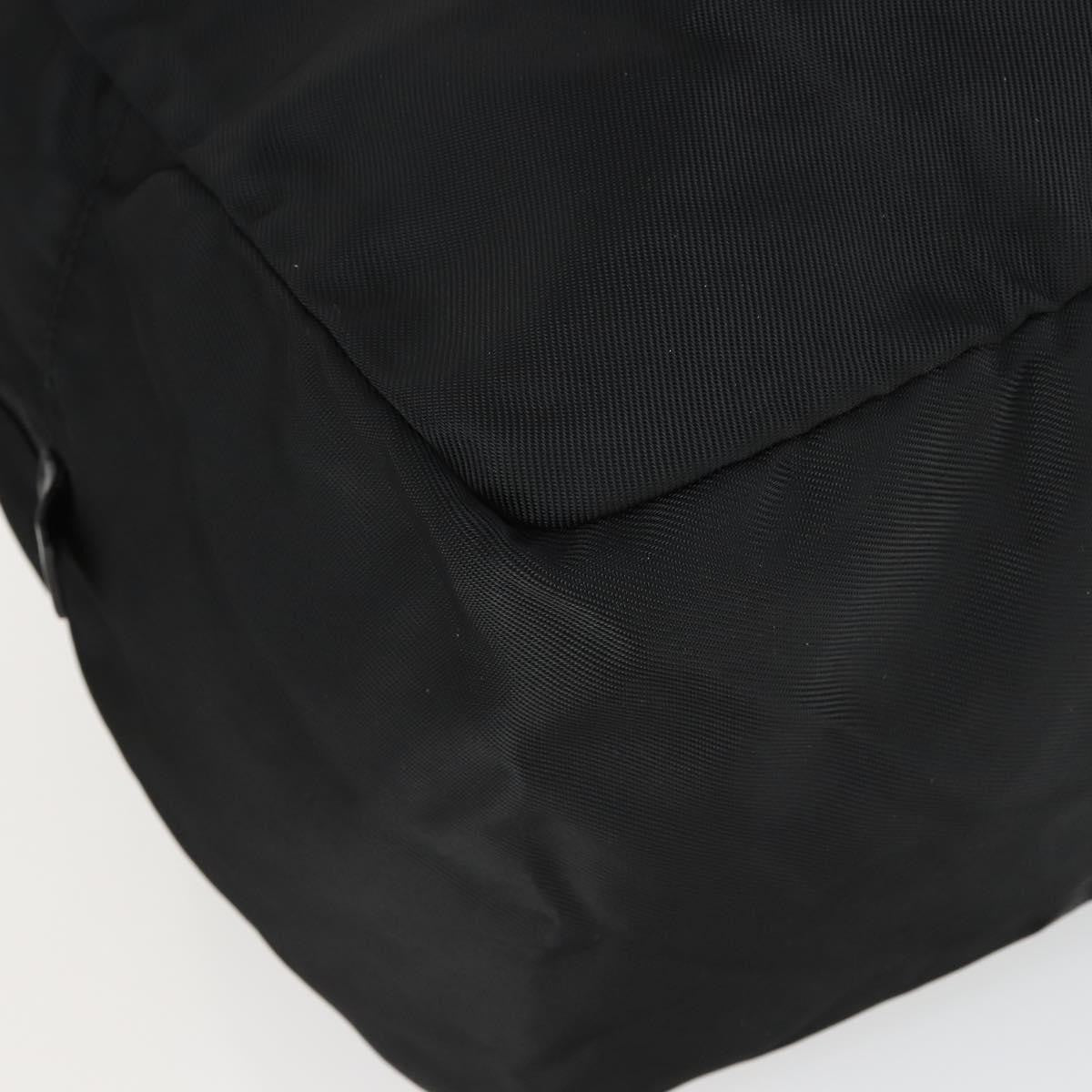 Gucci Vintage Nylon Black Nylon Travel Bag Bag (Pre-Owned)