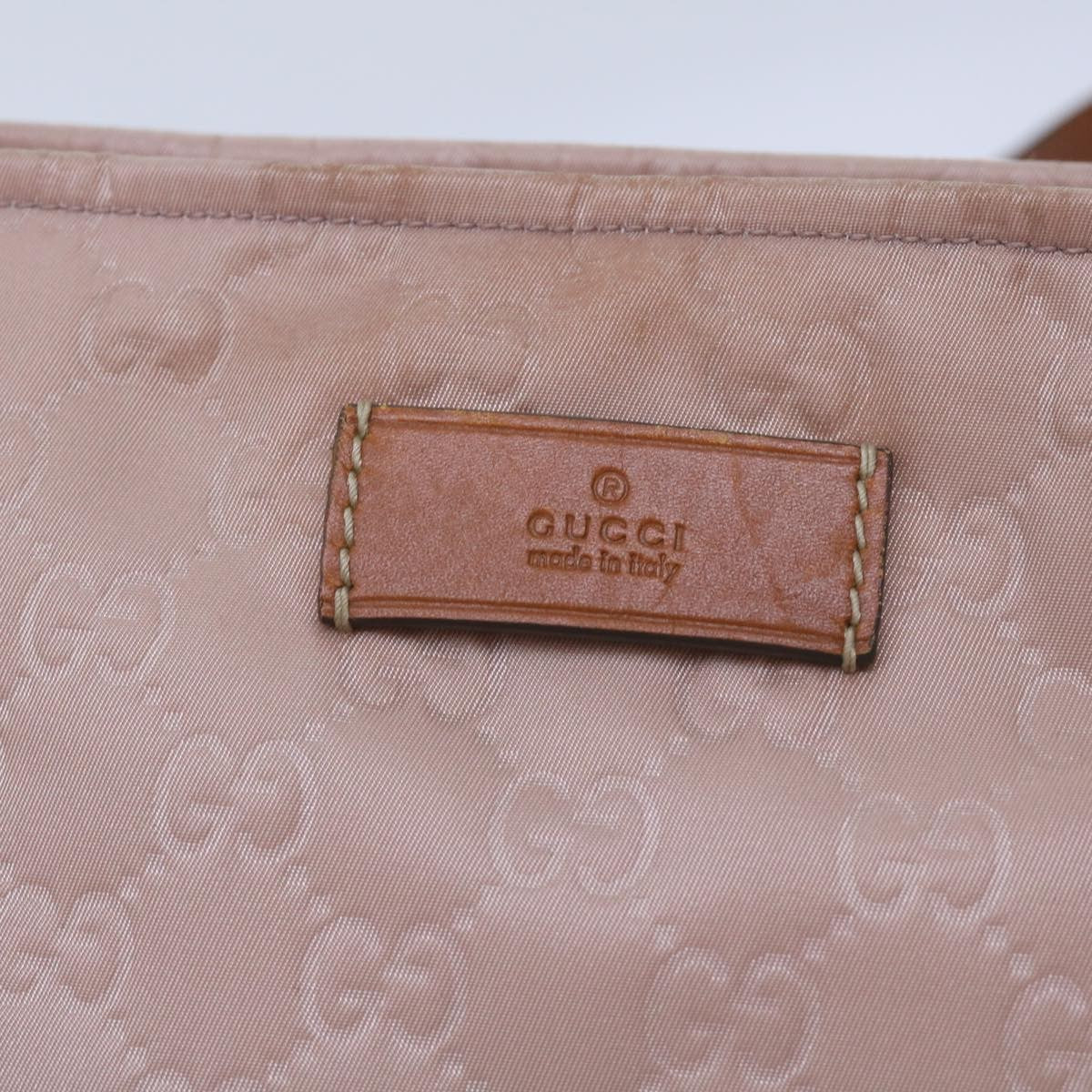 Gucci Gg Canvas Canvas Pink Canvas Shoulder Bag Bag (Pre-Owned)