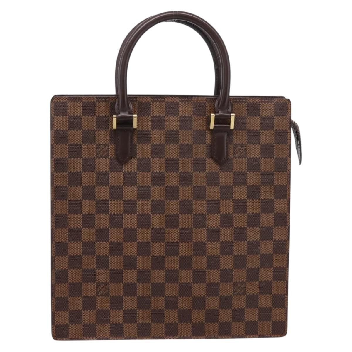 Louis Vuitton Venice Sac Plat Damier Brown Canvas Tote Bag Bag (Pre-Owned)