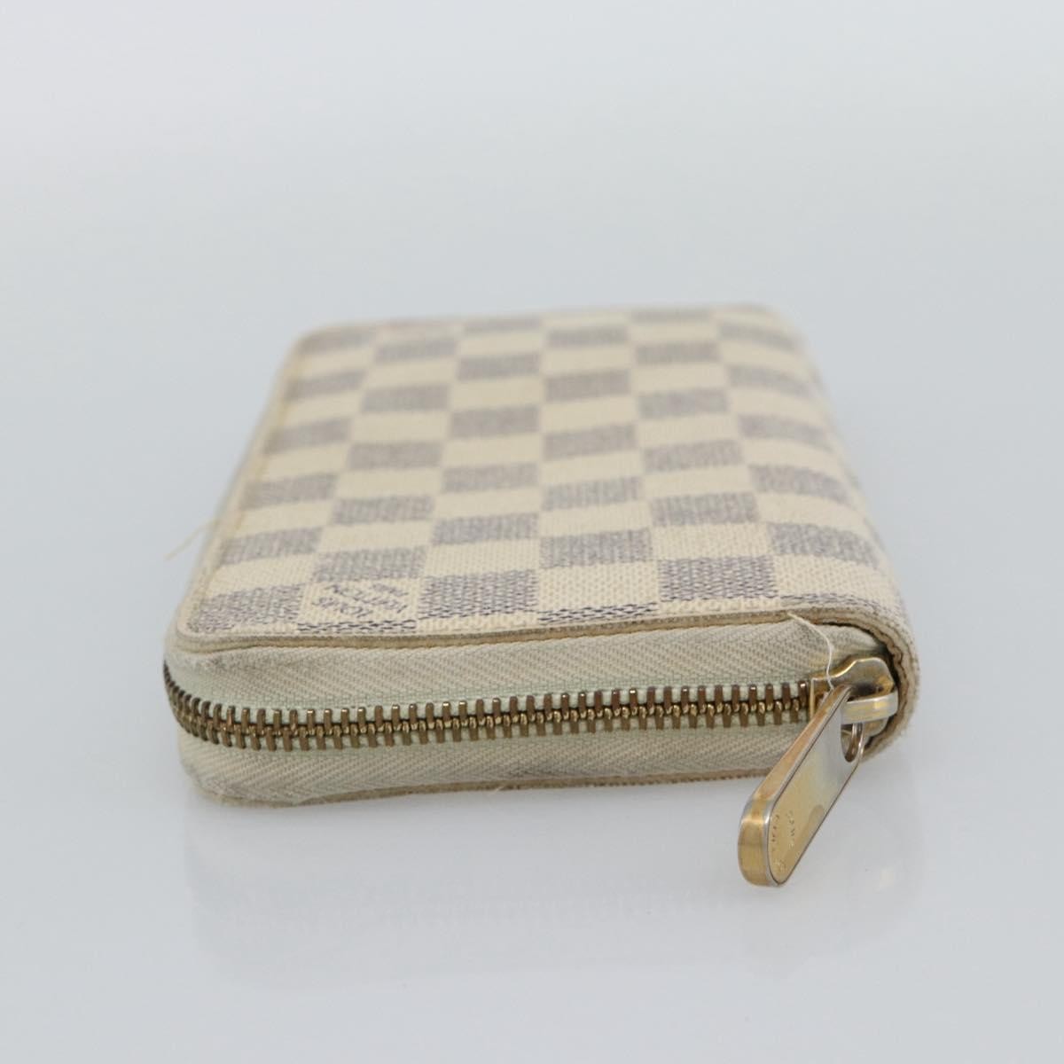 Louis Vuitton Zippy Organizer Damier Ebene Beige Canvas Wallets Accessory (Pre-Owned)