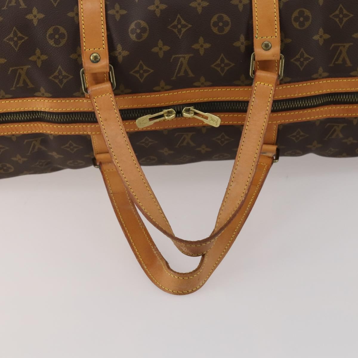 Louis Vuitton Sac Souple Monogram Brown Canvas Handbag (Pre-Owned)