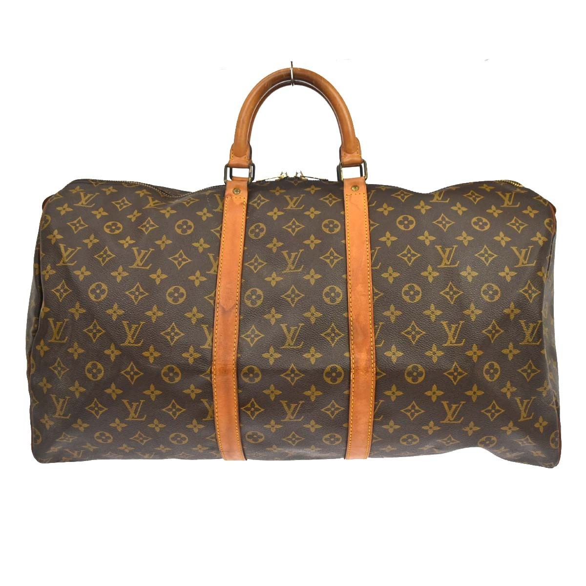 Louis Vuitton Keepall Monogram Canvas Brown Canvas Travel Bag Bag (Pre-Owned)