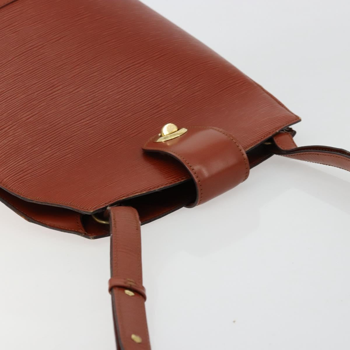Louis Vuitton Cluny Epi Leather Brown Leather Shoulder Bag Bag (Pre-Owned)