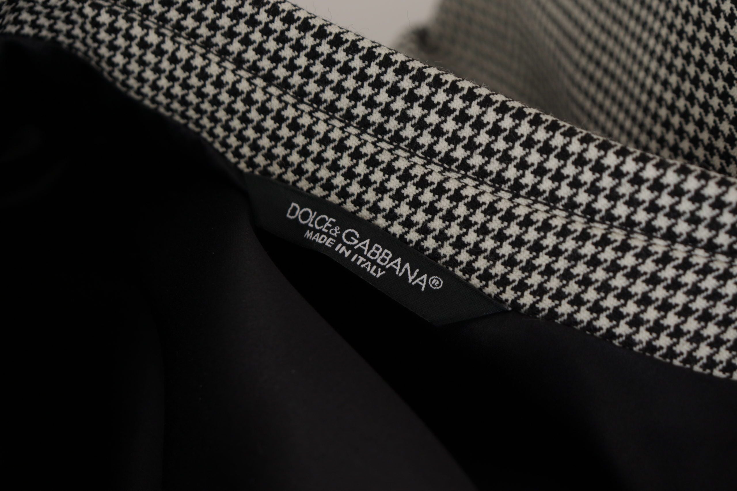 Dolce & Gabbana Gray Checkered Single Breasted Jacket Men's Blazer