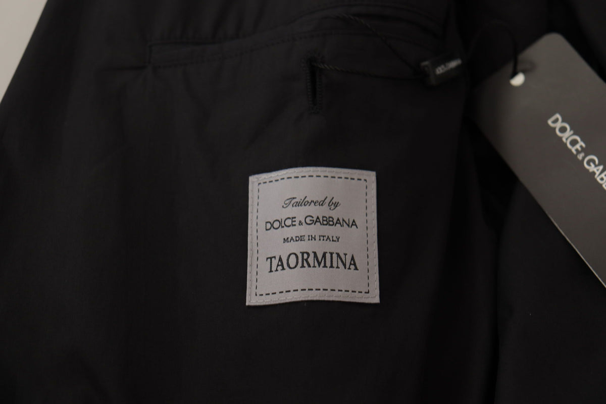 Dolce & Gabbana Black Single Breasted TAORMINA Breasted Men's Blazer