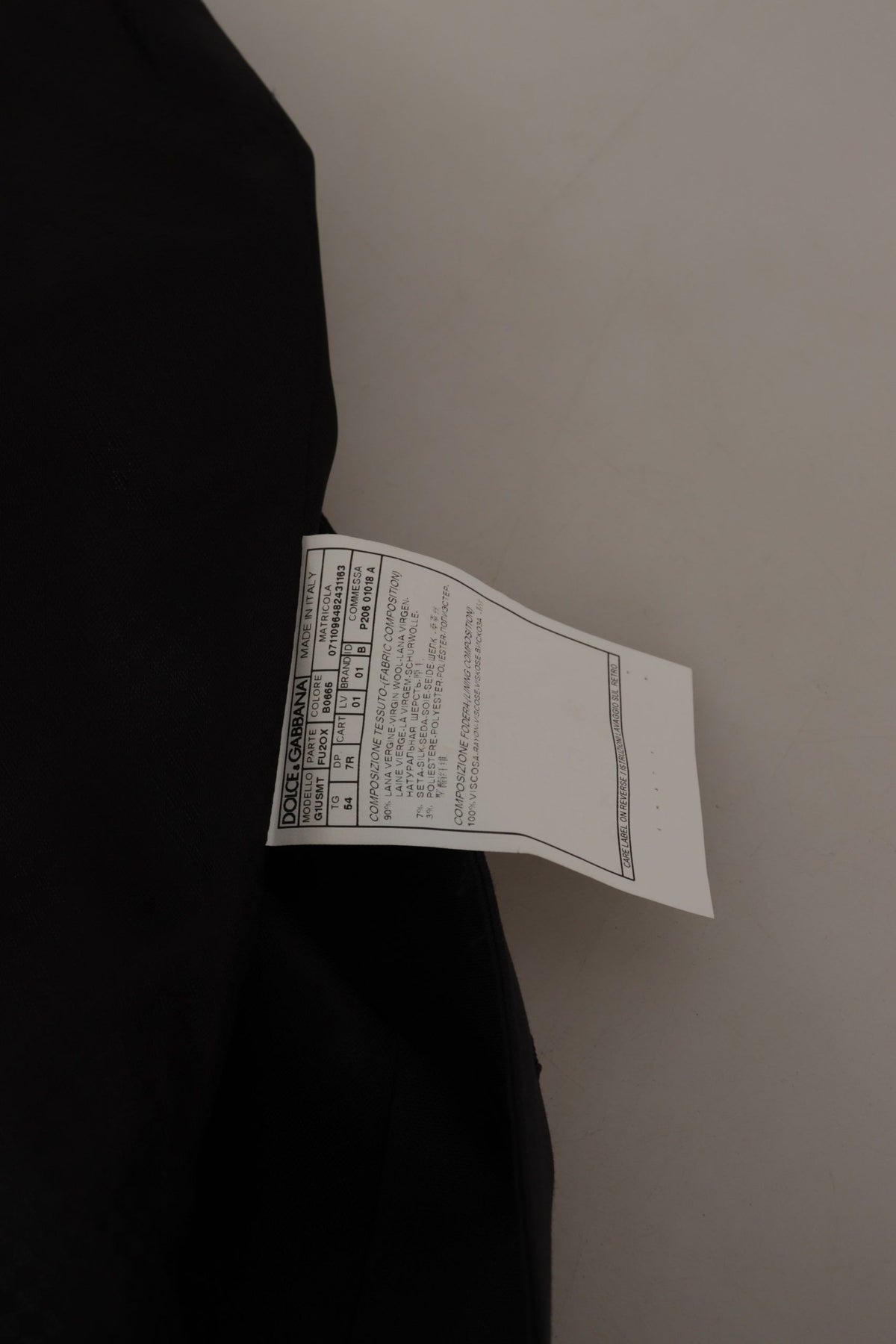 Dolce & Gabbana Dark Blue Single Breasted MARTINI Men's Blazer