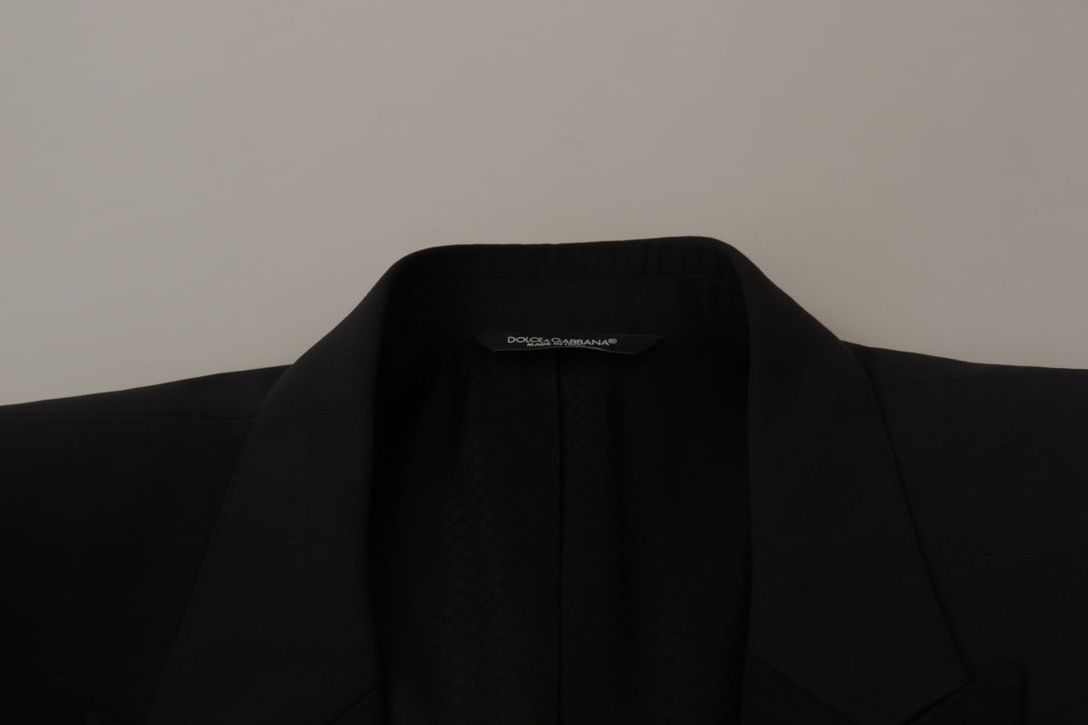 Dolce & Gabbana Dark Blue Single Breasted MARTINI Men's Blazer