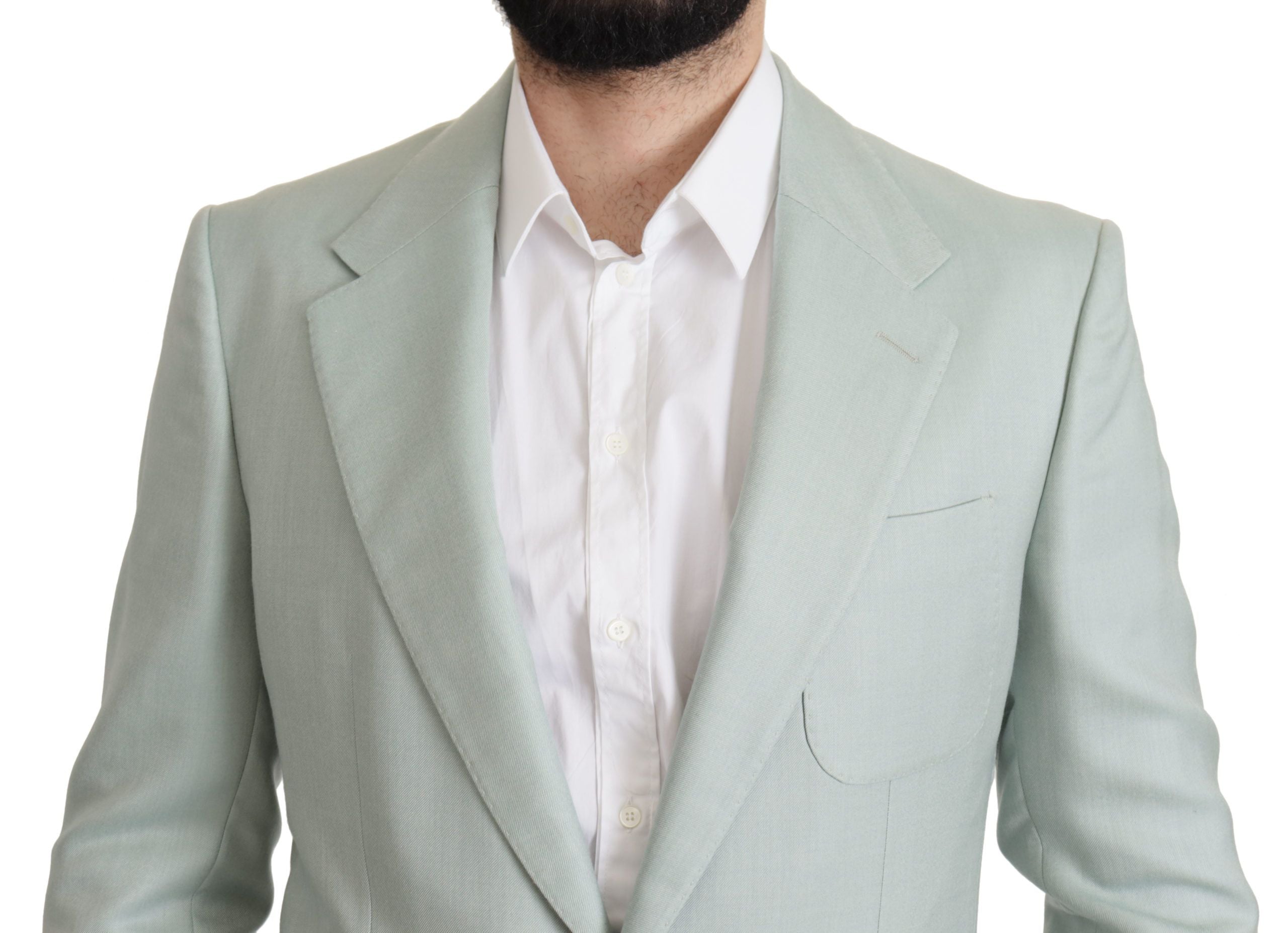Dolce & Gabbana Green Cashmere Men's Blazer Men's Jacket