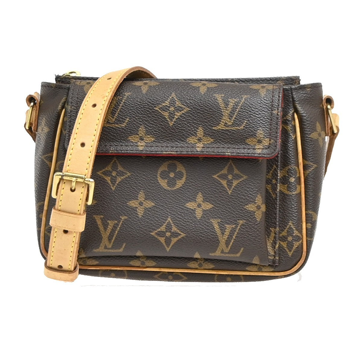 Louis Vuitton Viva Cite Monogram Canvas Brown Canvas Handbag (Pre-Owned)