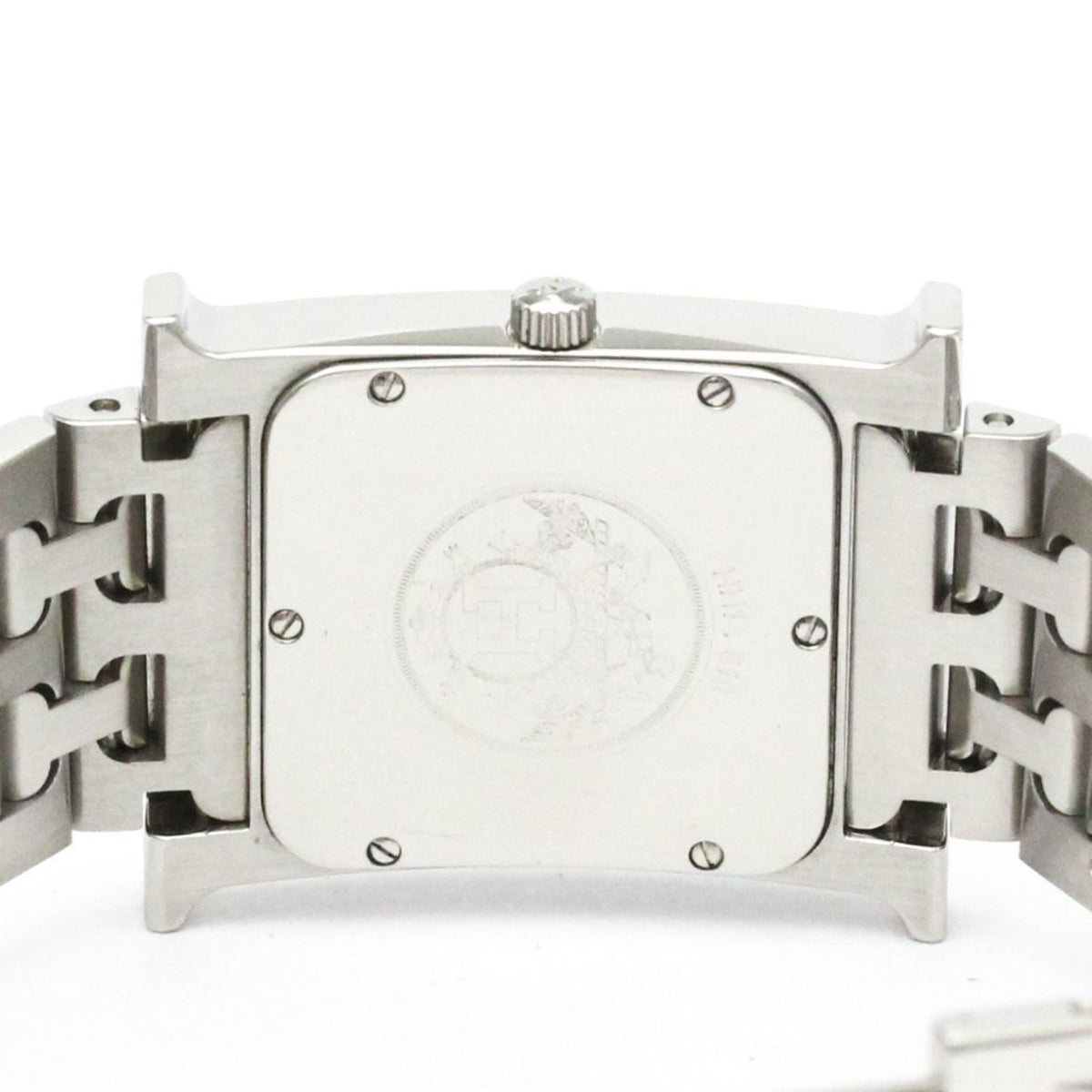 Hermes Heure H Quartz Stainless Steel Watch (Pre-Owned)