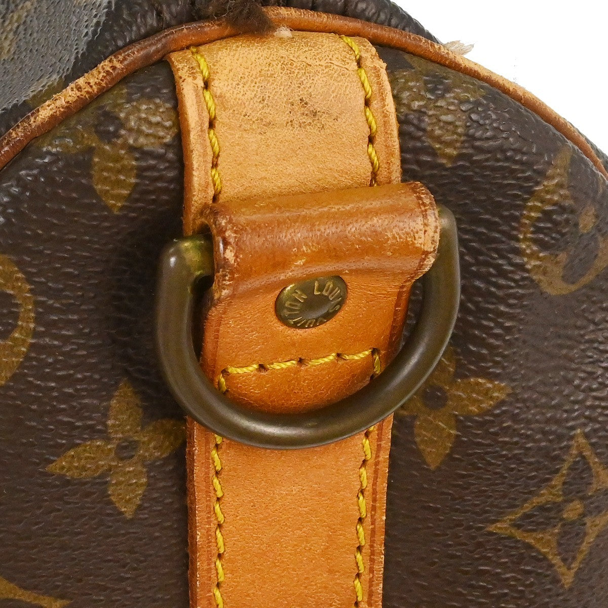Louis Vuitton Keepall Bandouliere Monogram Canvas Brown Canvas Travel Bag Bag (Pre-Owned)