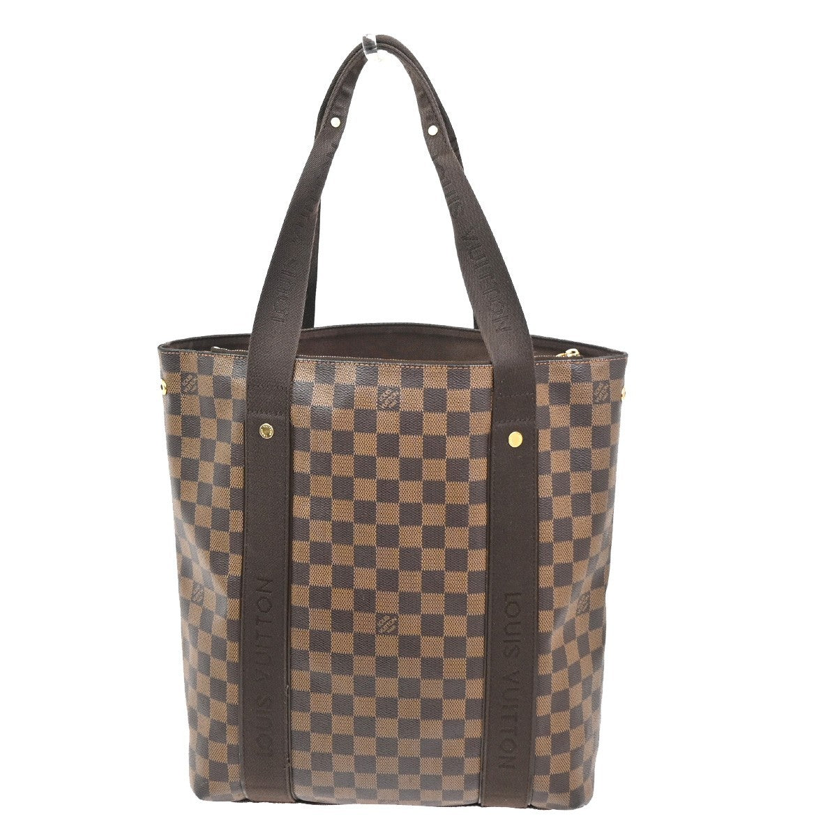 Louis Vuitton Beaubourg Damier Brown Canvas Tote Bag Bag (Pre-Owned)