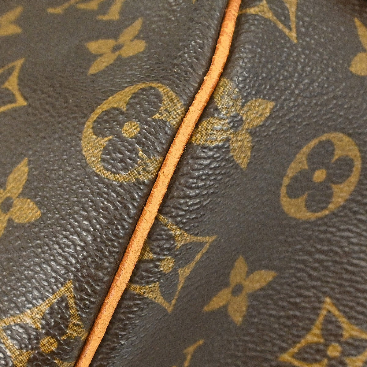 Louis Vuitton Keepall Monogram Canvas Brown Canvas Travel Bag Bag (Pre-Owned)