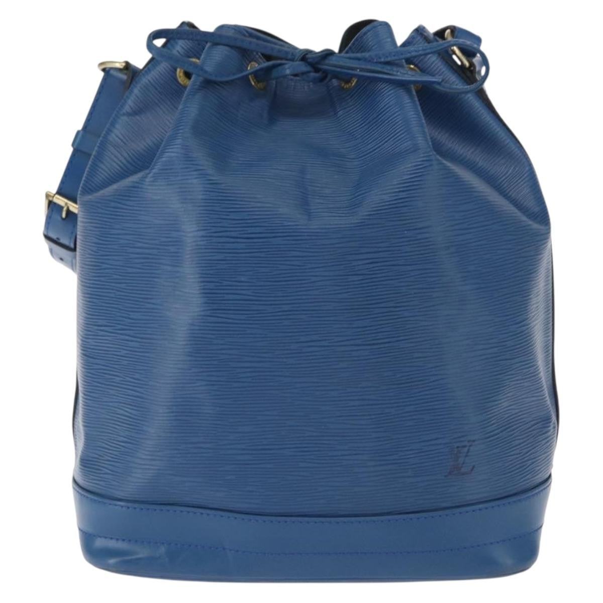 Louis Vuitton Noe Epi Leather Blue Leather Shoulder Bag Bag (Pre-Owned)
