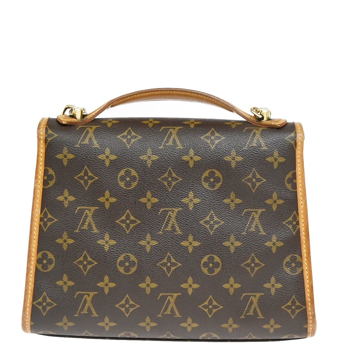 Louis Vuitton Beverly Monogram Canvas Brown Canvas Briefcase Bag (Pre-Owned)