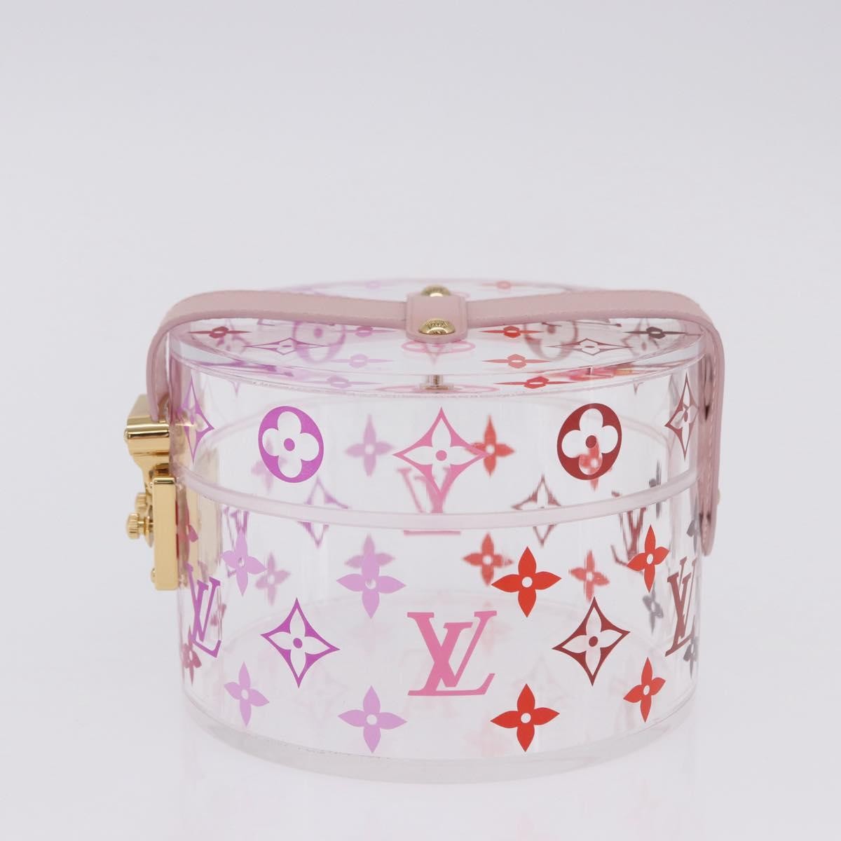 Louis Vuitton Box Scott Trunk Monogram Plexiglass Clear Plastic Wallets Accessory (Pre-Owned)