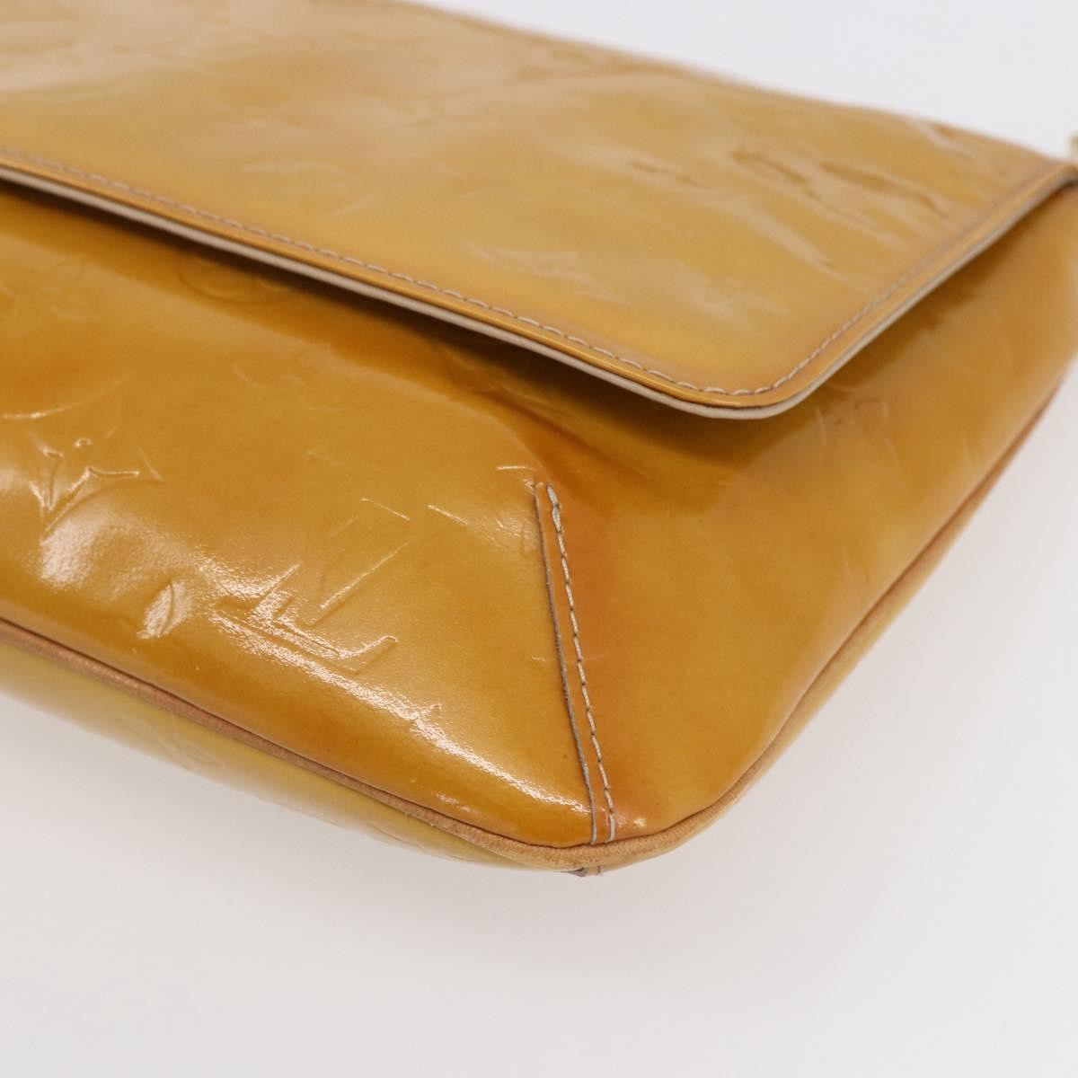 Louis Vuitton Thompson Street Monogram Vernis Beige Patent_Leather Shoulder Bag Bag (Pre-Owned)