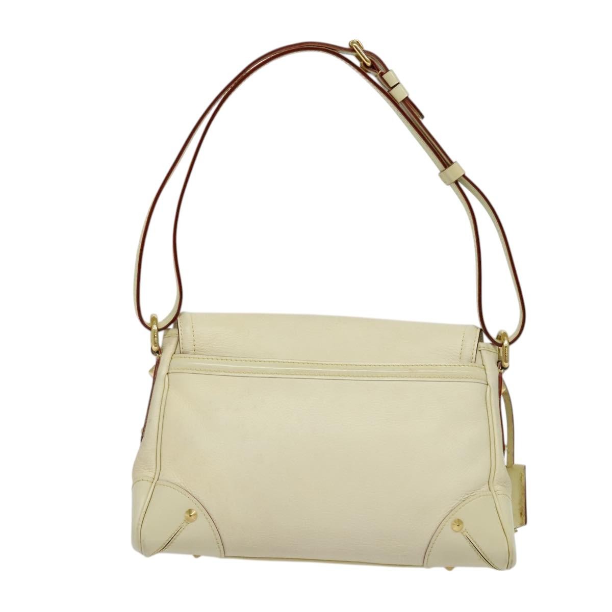 Louis Vuitton Suhali L'essentiel Leather White Leather Shoulder Bag Bag (Pre-Owned)