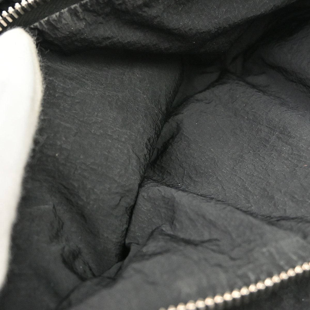 Bottega Veneta Padded Tech Cassette Intrecciato Nylon Black Nylon Shoulder Bag Bag (Pre-Owned)