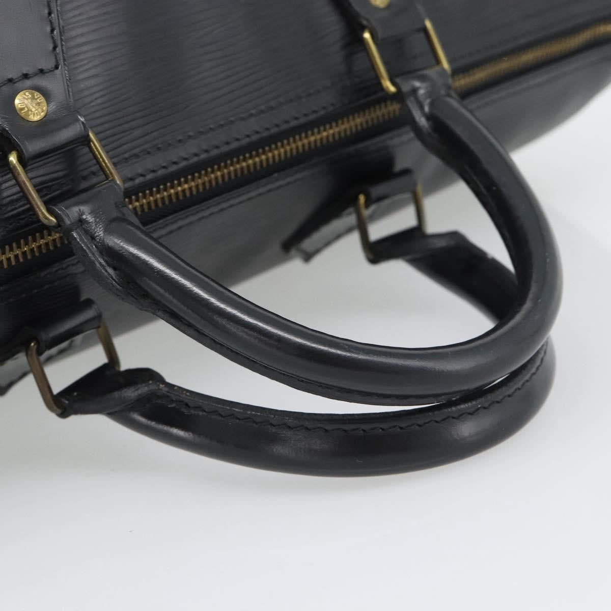 Louis Vuitton Speedy Epi Black Leather Handbag (Pre-Owned)