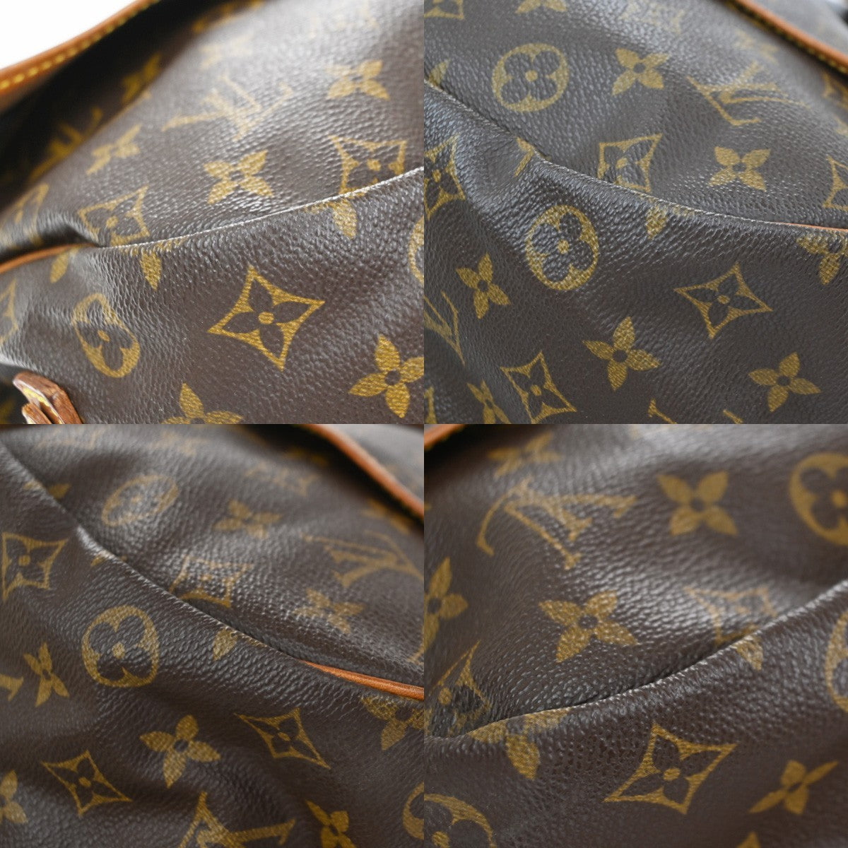 Louis Vuitton Saumur Monogram Canvas Brown Canvas Shoulder Bag Bag (Pre-Owned)
