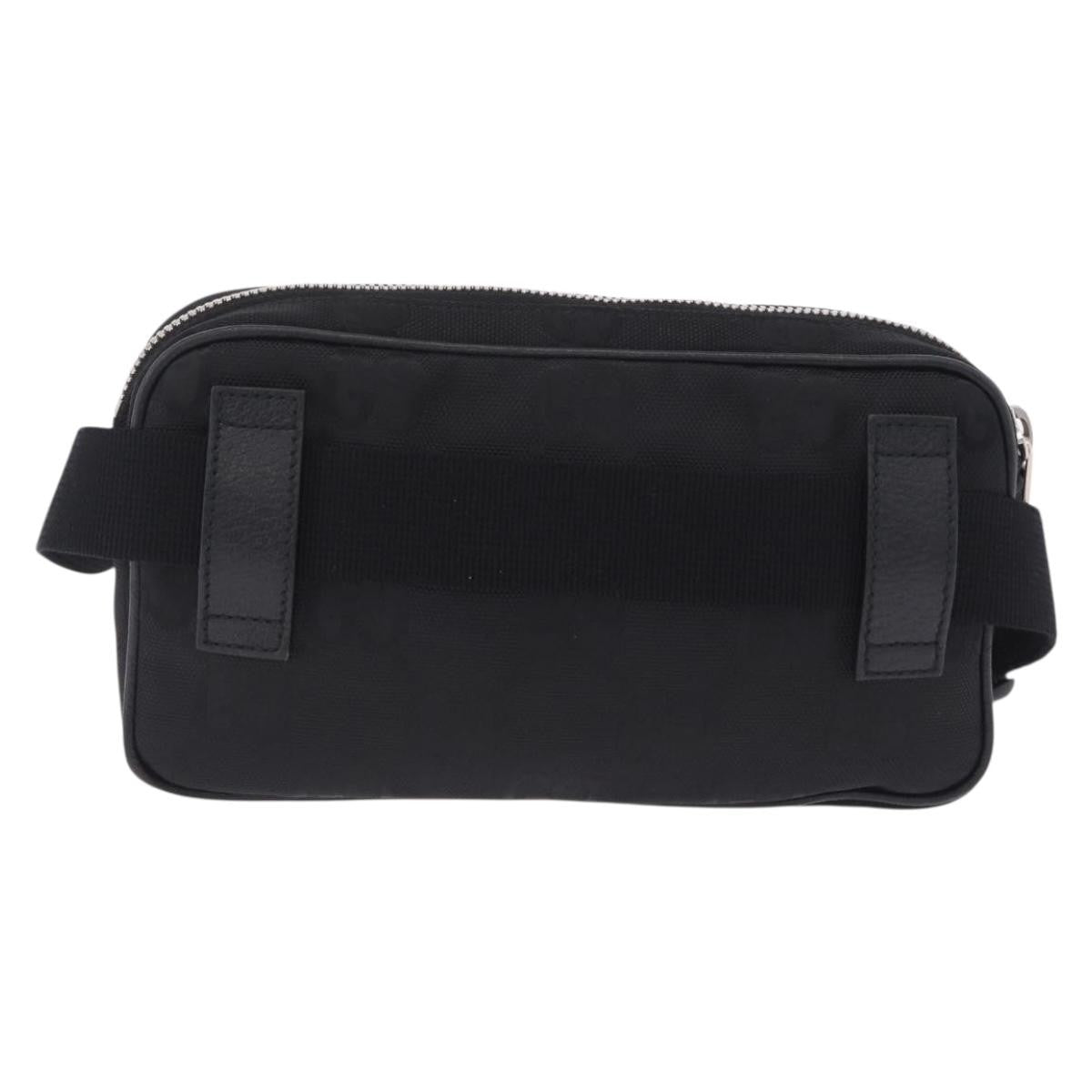 Gucci Off The Grid Belt Gg Econyl Black Canvas Handbag (Pre-Owned)