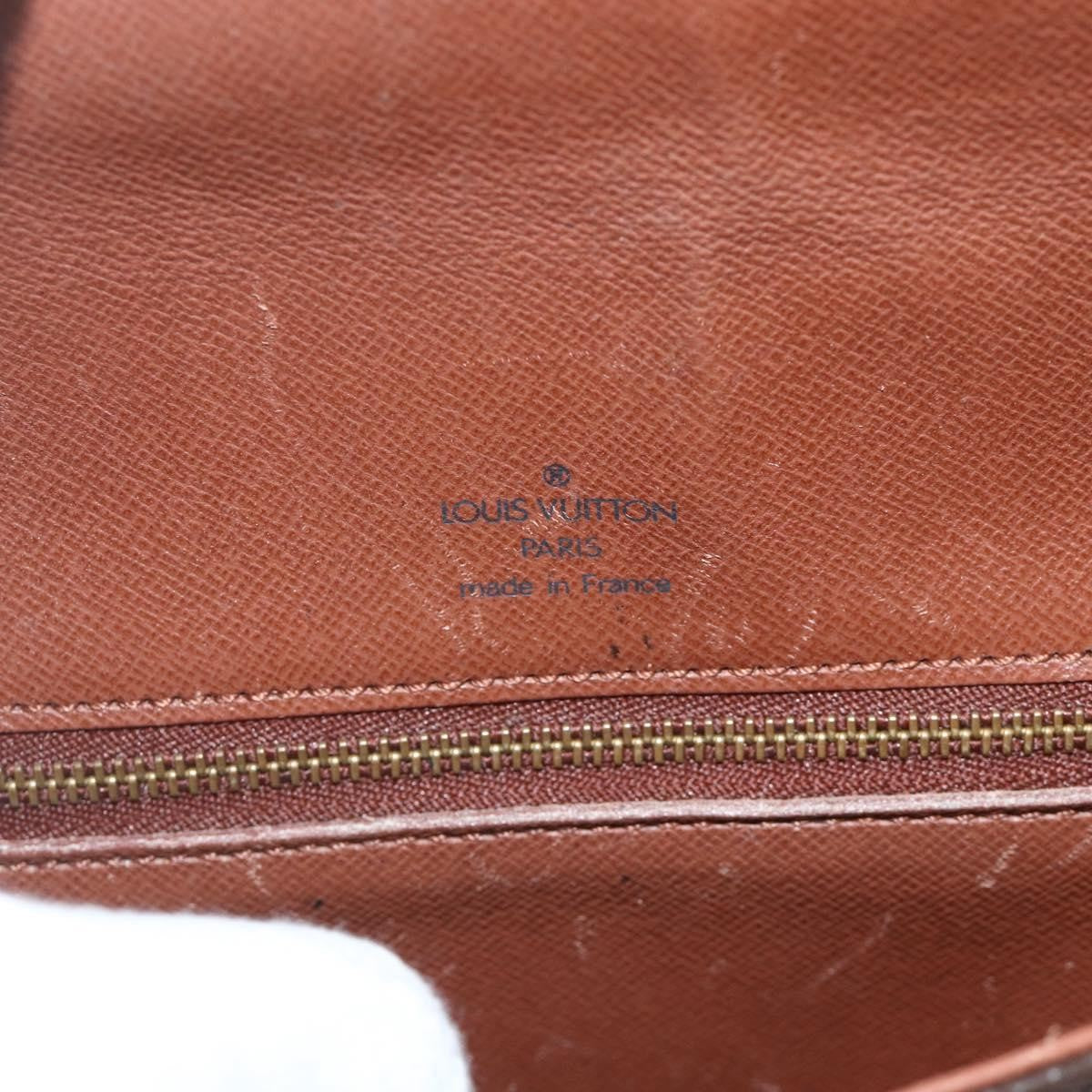 Louis Vuitton Saint Cloud Monogram Canvas Brown Canvas Handbag (Pre-Owned)