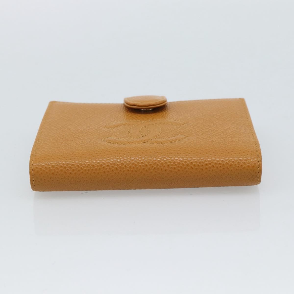 Chanel Timeless Cc French Caviar Brown Leather Wallets Accessory (Pre-Owned)