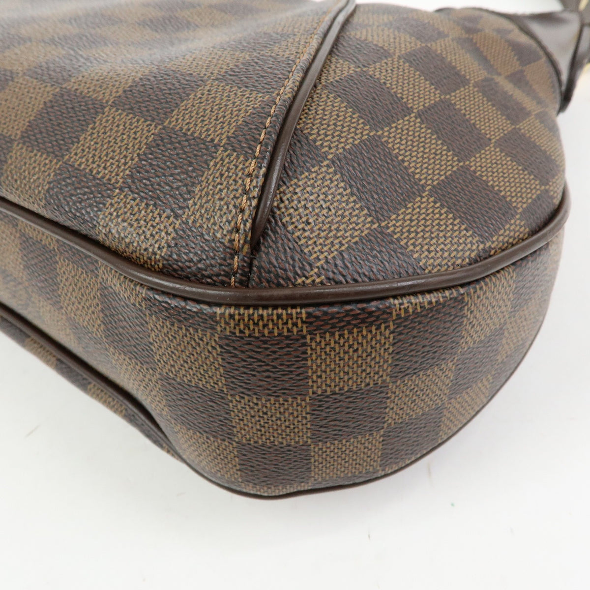 Louis Vuitton Thames Damier Brown Canvas Handbag (Pre-Owned)